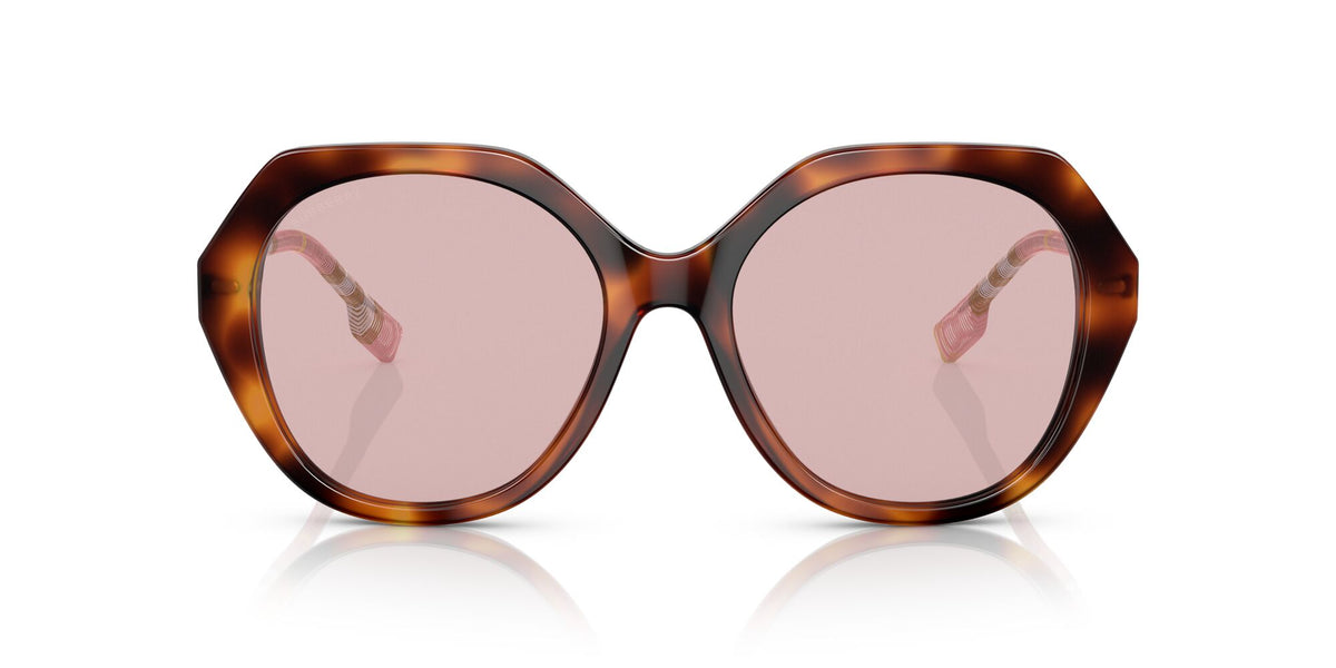 Burberry BE 4375 Light Havana / Pink 55 / Plastic / Plastic