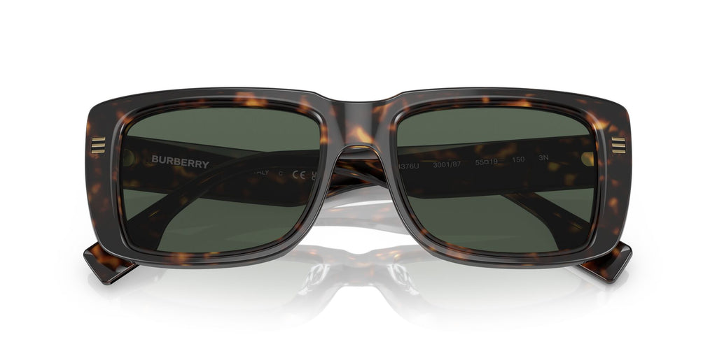 Burberry Jarvis 0BE4376U 300271 55 Dark Havana / Dark Green Lens 55 / Plastic / Plastic