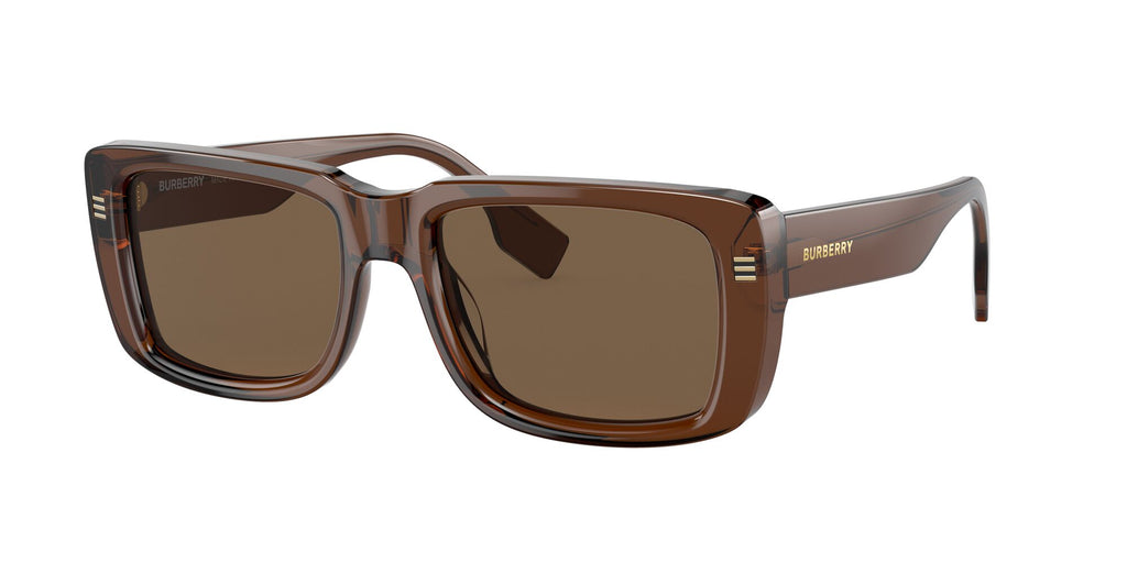 Burberry BE 4376U Brown / Dark Brown 55 / Plastic / Plastic