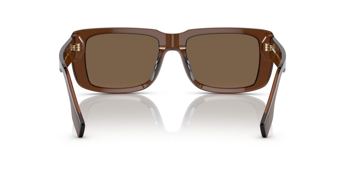 Burberry BE 4376U Brown / Dark Brown 55 / Plastic / Plastic