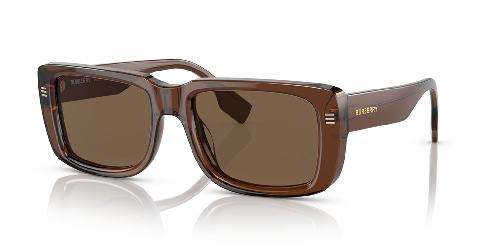 Burberry BE 4376U Brown / Dark Brown 55 / Plastic / Plastic