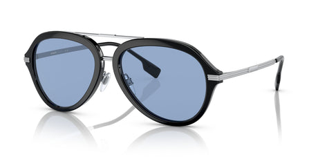 Burberry BE 4377 Black / Light Blue 58 / Plastic / Metal