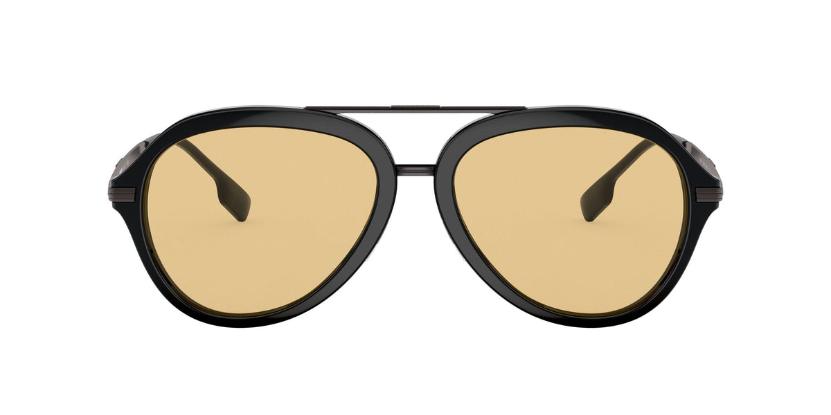 Burberry BE 4377 Black / Yellow 58 / Plastic / Metal