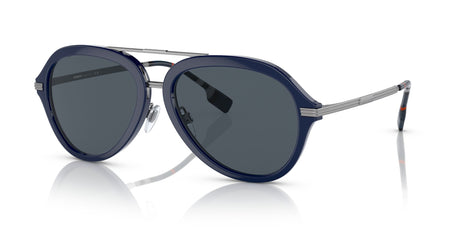 BE 4377 Burberry Jude Blue / Dark Grey 58 58 / Polyamide Bio / Injected / Metal