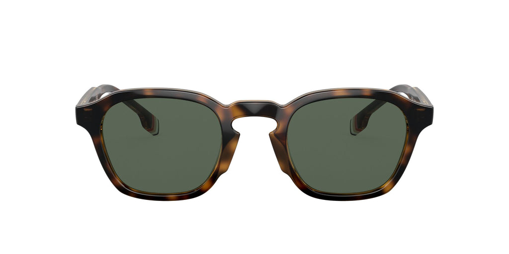 Burberry BE 4378U Dark Havana / Dark Green 49 / Plastic / Plastic