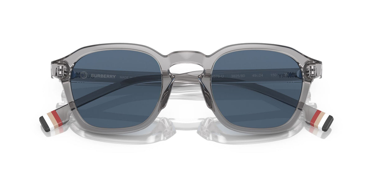 Burberry Percy 0BE4378U 382580 49 Grey / Dark Blue 49 / Plastic / Plastic