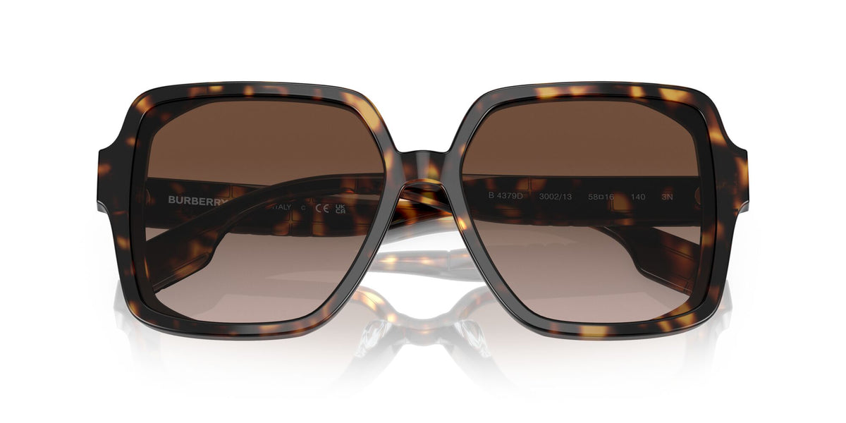 Burberry  0BE4379D 300213 58 Dark Havana / Brown Gradient 58 / Plastic / Plastic