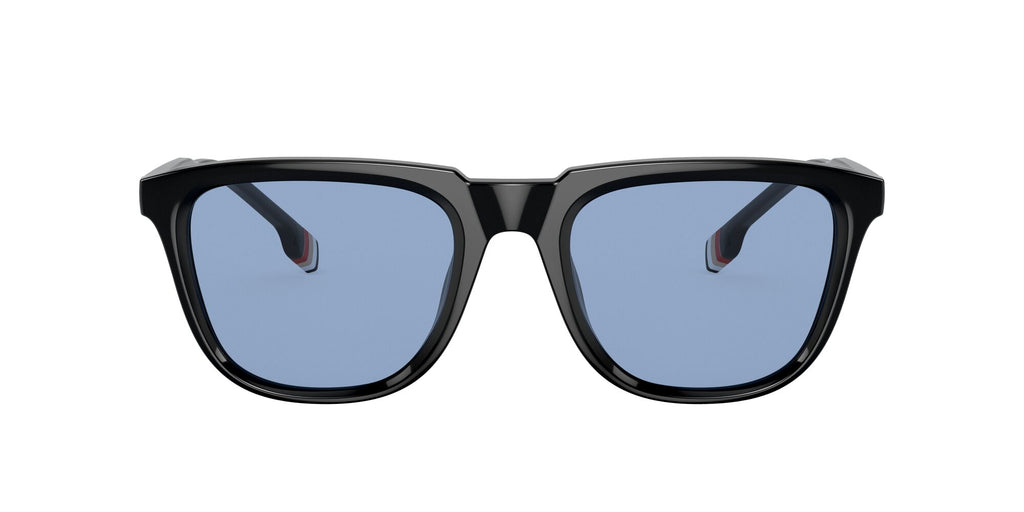 Burberry George 0BE4381U 300172 54 Black / Light Blue 54 / Plastic / Plastic