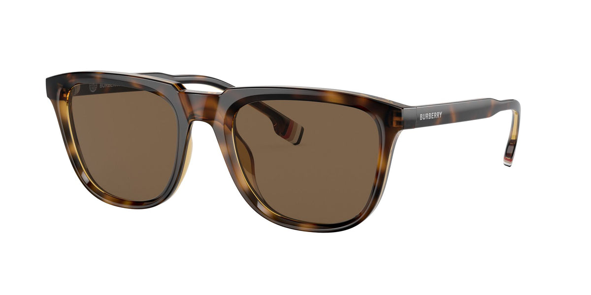 Burberry BE 4381U Dark Havana / Dark Brown 54 / Plastic / Plastic