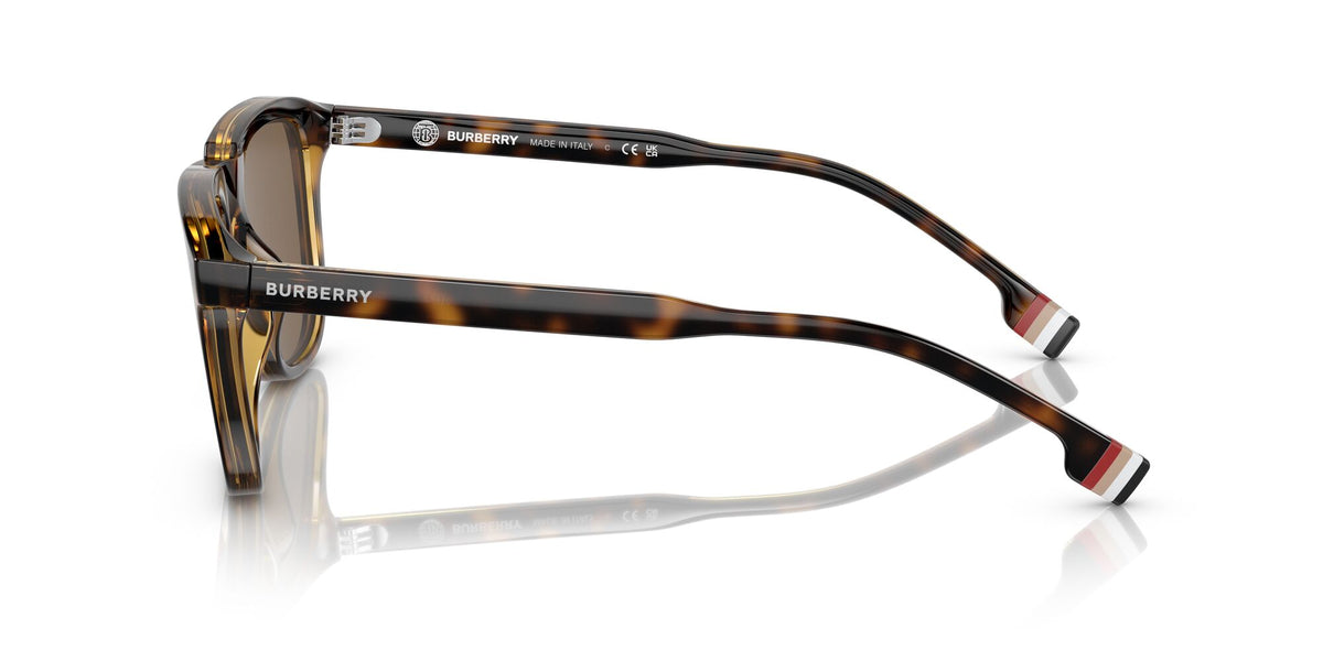 Burberry BE 4381U Dark Havana / Dark Brown 54 / Plastic / Plastic