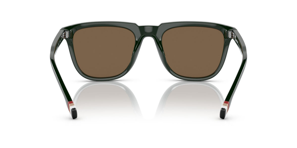 Burberry BE 4381U Green / Dark Brown 54 / Plastic / Plastic