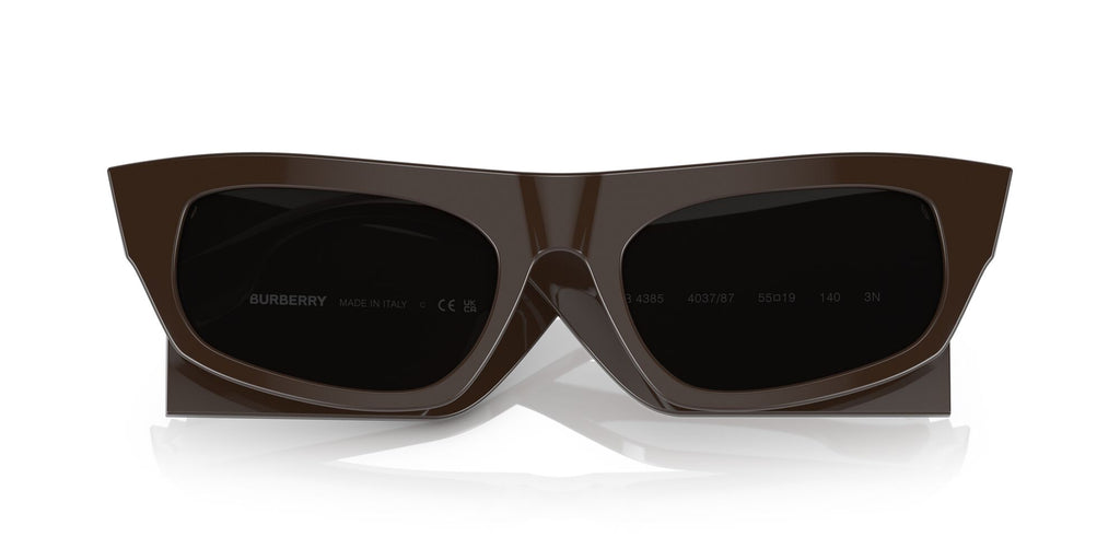 Burberry BE 4385 Brown / Dark Grey 55 / Plastic / Plastic