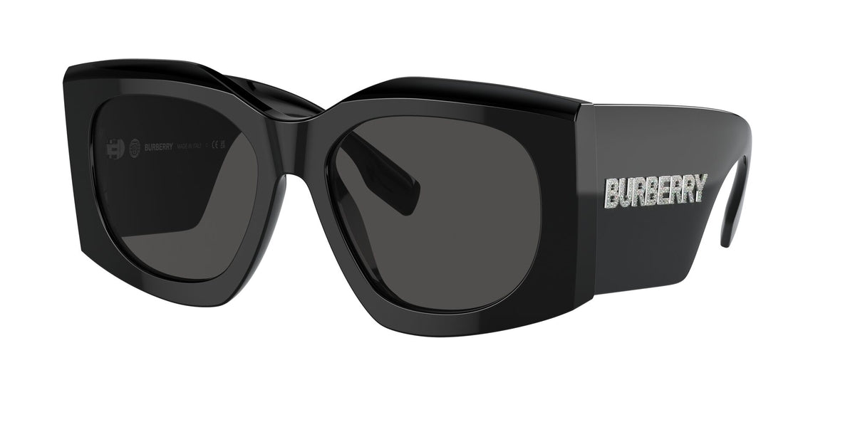 Burberry Madeline 0BE4388U 300187 55 Black / Dark Grey 55 / Polyamide Bio / Acetate / Molded