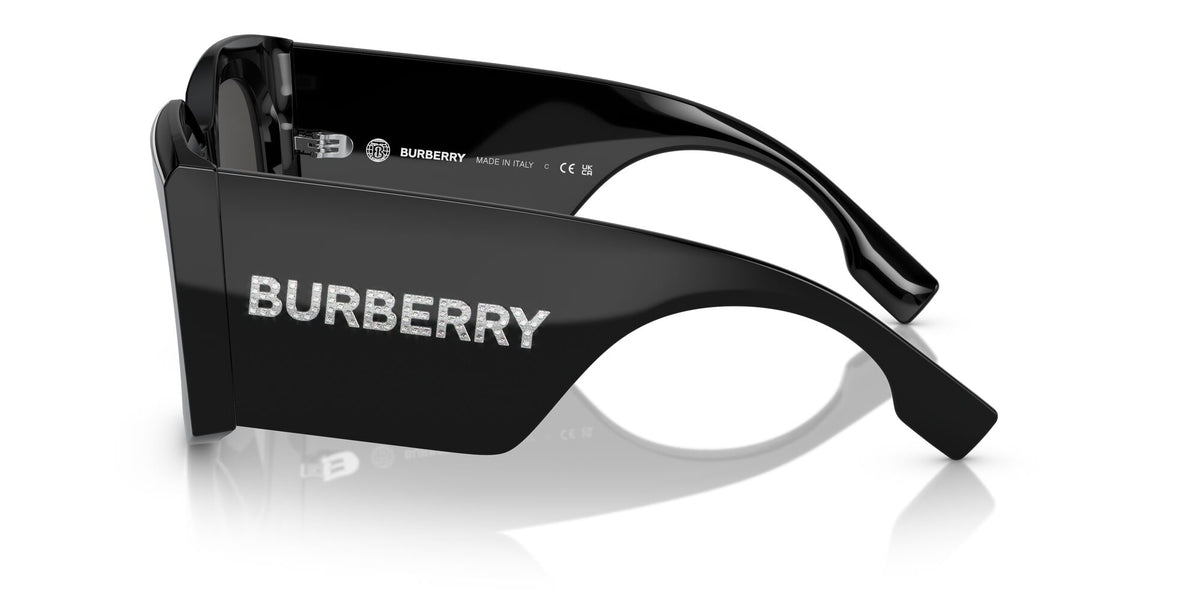 Burberry Madeline 0BE4388U 300187 55 Black / Dark Grey 55 / Polyamide Bio / Acetate / Molded