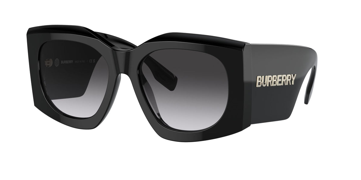 Burberry Madeline 0BE4388U 30018G 55 Black / Grey Gradient 55 / Polyamide Bio / Acetate / Molded
