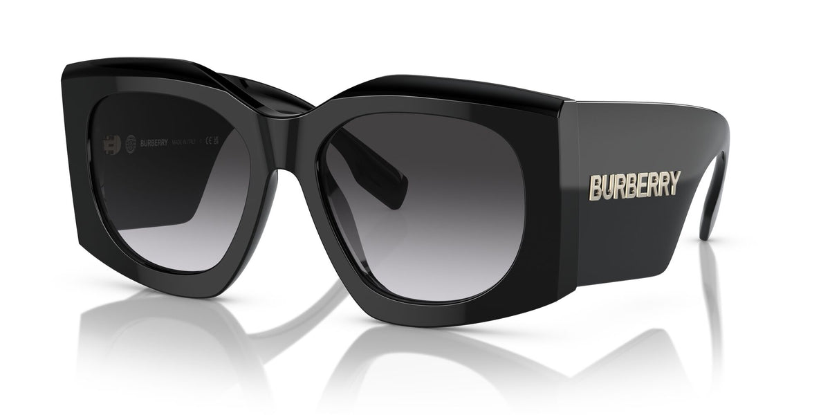 Burberry Madeline 0BE4388U 30018G 55 Black / Grey Gradient 55 / Polyamide Bio / Acetate / Molded