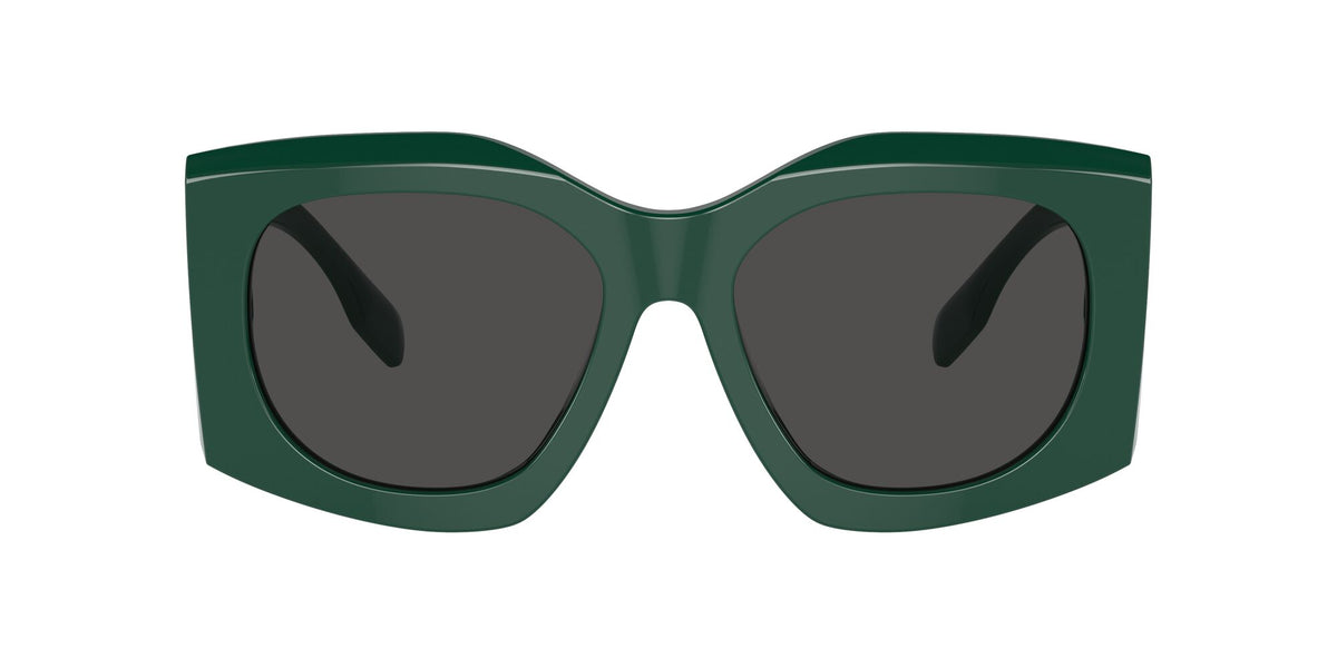 Burberry Madeline 0BE4388U 405987 55 Green Lens / Dark Grey 55 / Polyamide Bio / Acetate / Molded