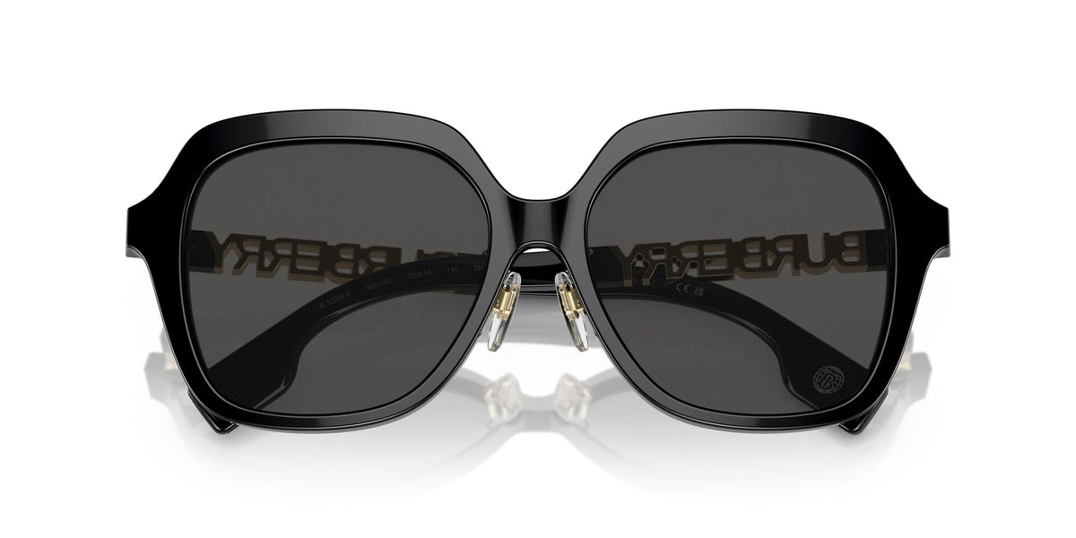Burberry Joni 0BE4389F 300187 55 Black / Dark Grey 55 / Polyamide Bio / Acetate / Metal
