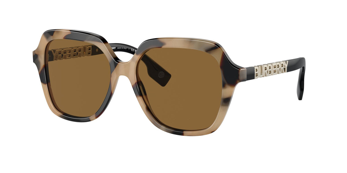 Burberry Joni 0BE4389 350173 55 Spotted Horn / Bronze 55 / Polyamide Bio / Acetate / Metal