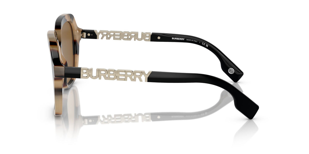 Burberry Joni 0BE4389 350173 55 Spotted Horn / Bronze 55 / Polyamide Bio / Acetate / Metal
