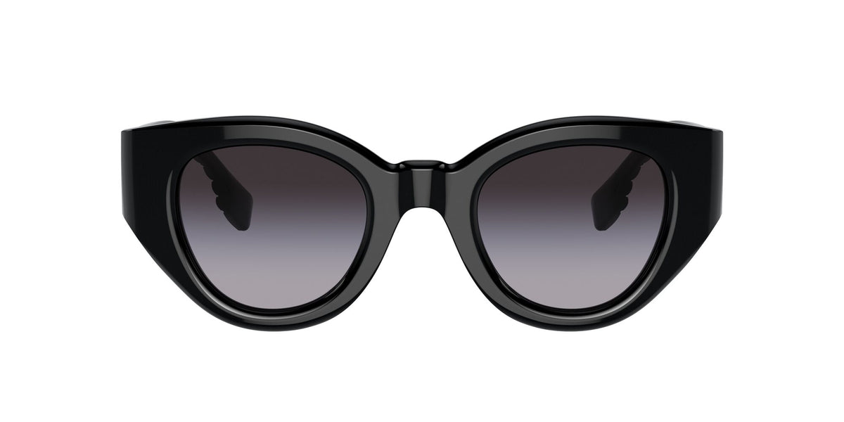 Burberry Meadow 0BE4390F 30018G 47 Black / Grey Gradient 47 / Polyamide Bio / Acetate / Molded