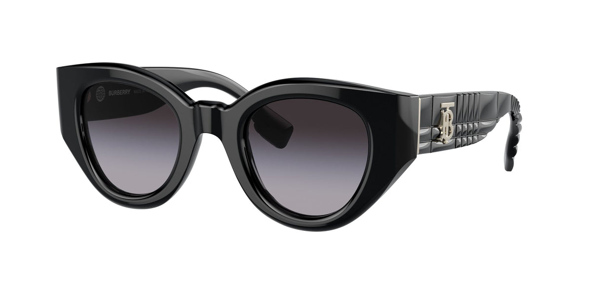 Burberry Meadow 0BE4390F 30018G 47 Black / Grey Gradient 47 / Polyamide Bio / Acetate / Molded