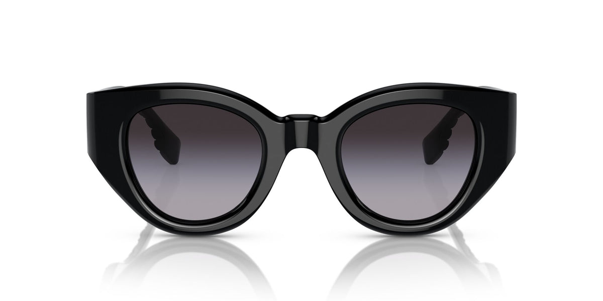 Burberry Meadow 0BE4390F 30018G 47 Black / Grey Gradient 47 / Polyamide Bio / Acetate / Molded