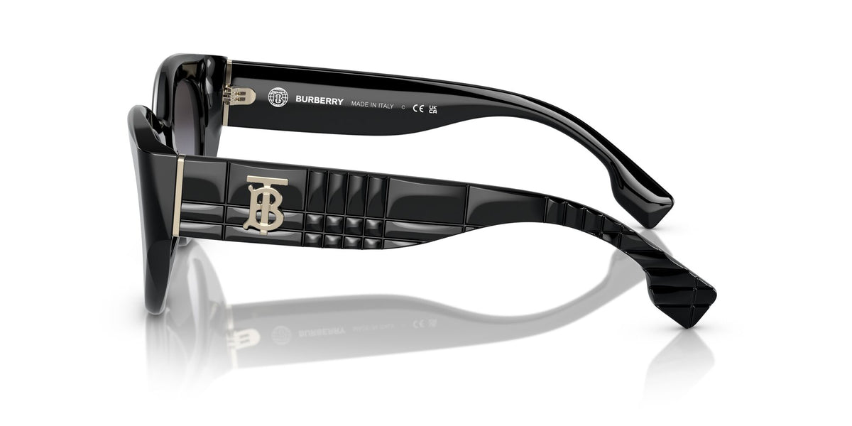 Burberry Meadow 0BE4390F 30018G 47 Black / Grey Gradient 47 / Polyamide Bio / Acetate / Molded