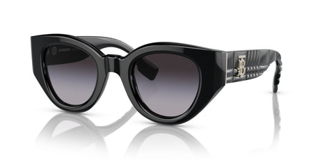 Burberry Meadow 0BE4390F 30018G 47 Black / Grey Gradient 47 / Polyamide Bio / Acetate / Molded