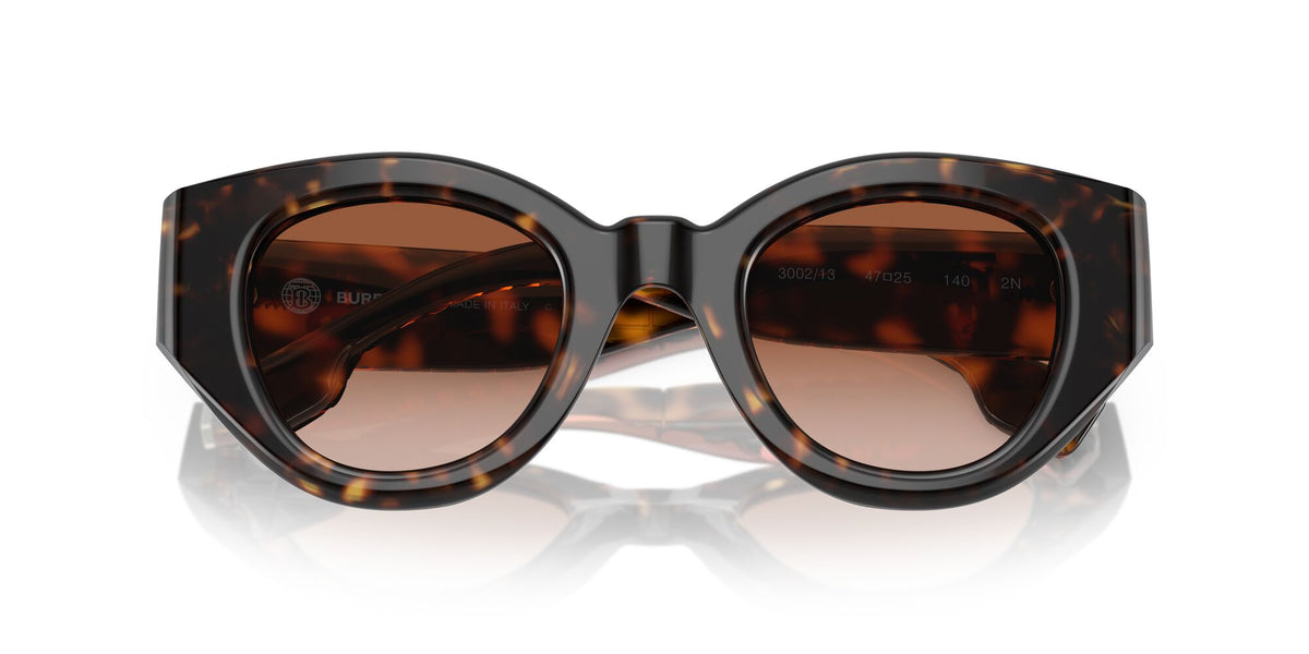 Burberry Meadow 0BE4390F 300213 47 Dark Havana / Brown Gradient 47 / Polyamide Bio / Acetate / Molded