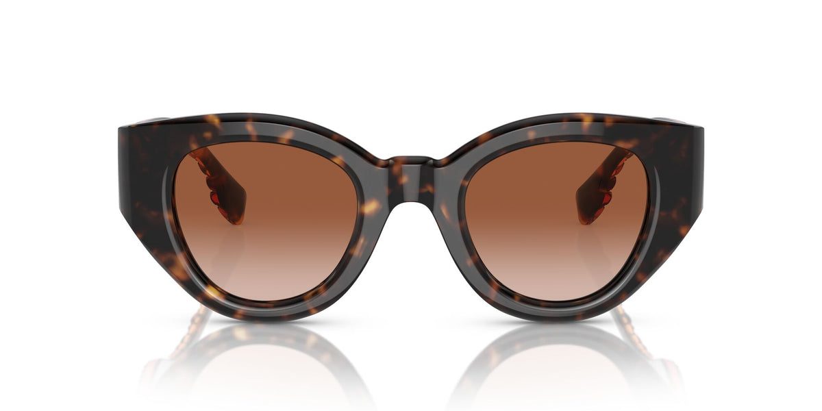 Burberry Meadow 0BE4390F 300213 47 Dark Havana / Brown Gradient 47 / Polyamide Bio / Acetate / Molded
