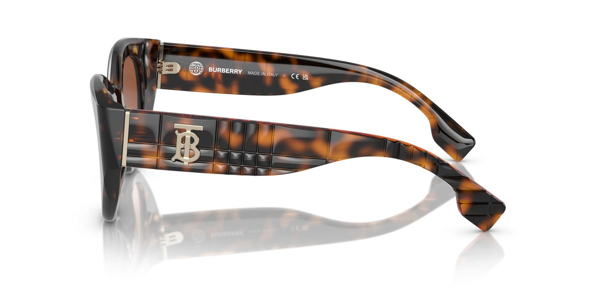 Burberry Meadow 0BE4390F 300213 47 Dark Havana / Brown Gradient 47 / Polyamide Bio / Acetate / Molded