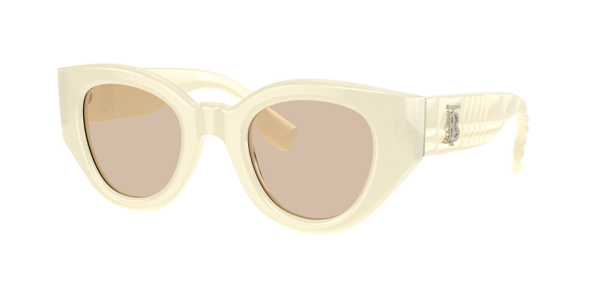 Burberry Meadow 0BE4390F 406793 47 Ivory / Light Brown 47 / Polyamide Bio / Acetate / Molded