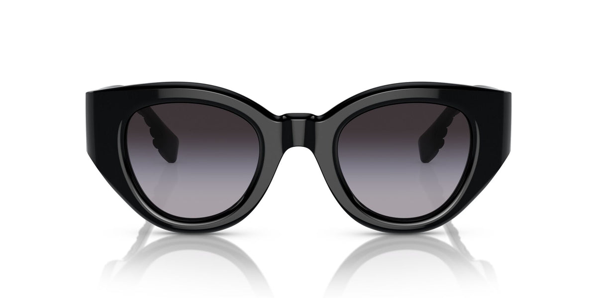 Burberry Meadow 0BE4390 30018G 47 Black / Grey Gradient