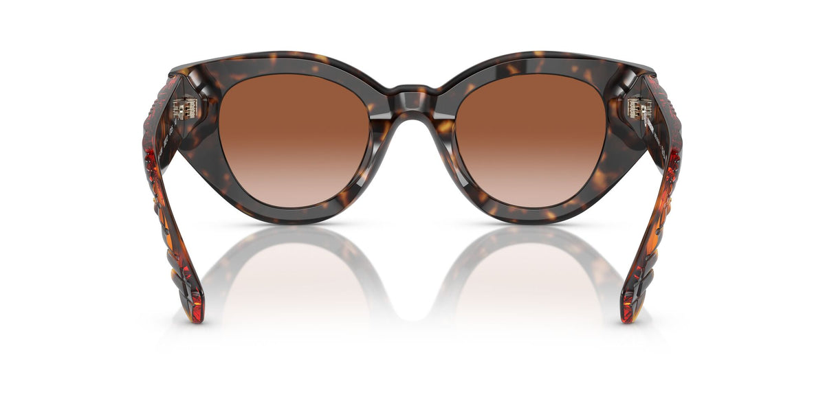 Burberry Meadow 0BE4390 300213 47 Dark Havana / Brown Gradient