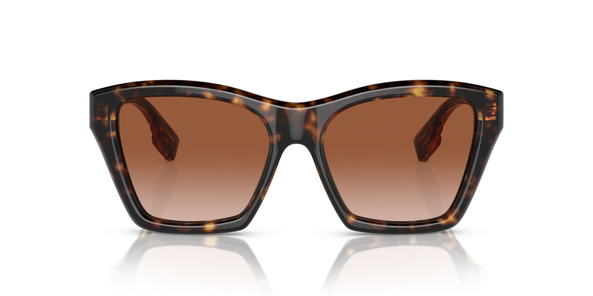Burberry Arden 0BE4391F 300213 56 Dark Havana / Brown Gradient 56 / Polyamide Bio / Acetate / Molded