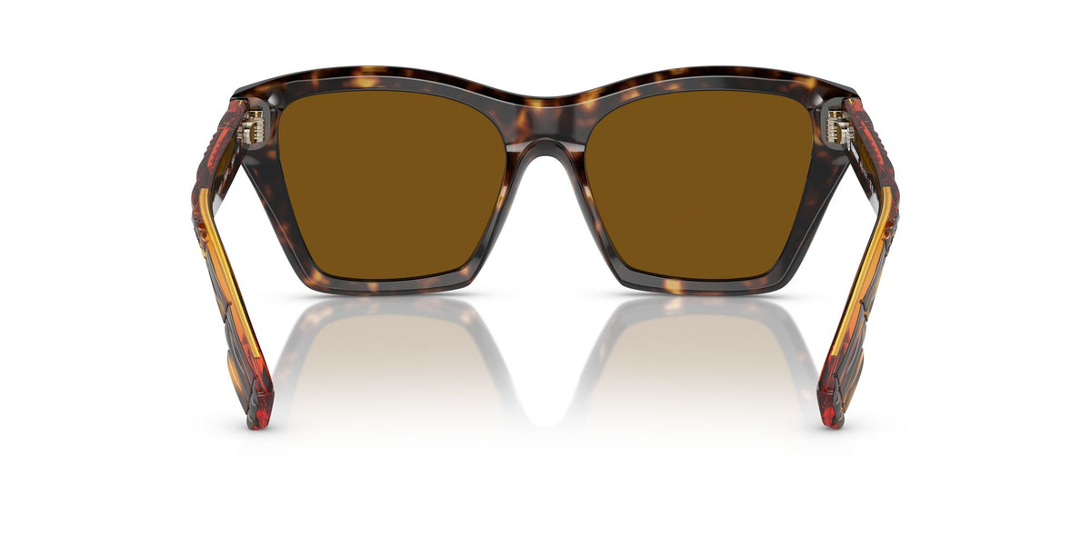 Burberry Arden 0BE4391F 300283 56 Dark Havana 
Brown Polarised 56 
Cr39 
Acetate 
Molded