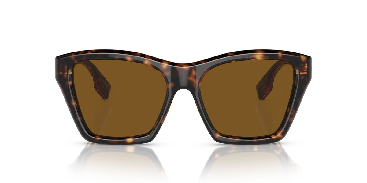 Burberry Arden 0BE4391F 300283 56 Dark Havana 
Brown Polarised 56 
Cr39 
Acetate 
Molded