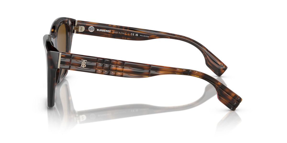 Burberry Arden 0BE4391F 300283 56 Dark Havana 
Brown Polarised 56 
Cr39 
Acetate 
Molded