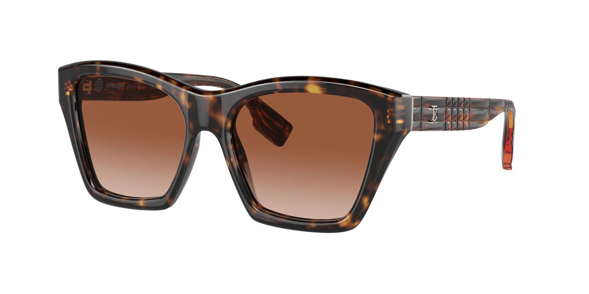 Burberry Arden 0BE4391 300213 54 Dark Havana / Brown Gradient 54 / Polyamide Bio / Acetate / Molded