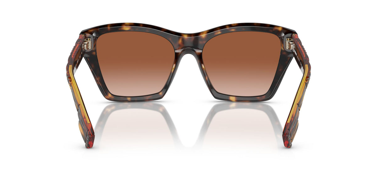 Burberry Arden 0BE4391 300213 54 Dark Havana / Brown Gradient 54 / Polyamide Bio / Acetate / Molded