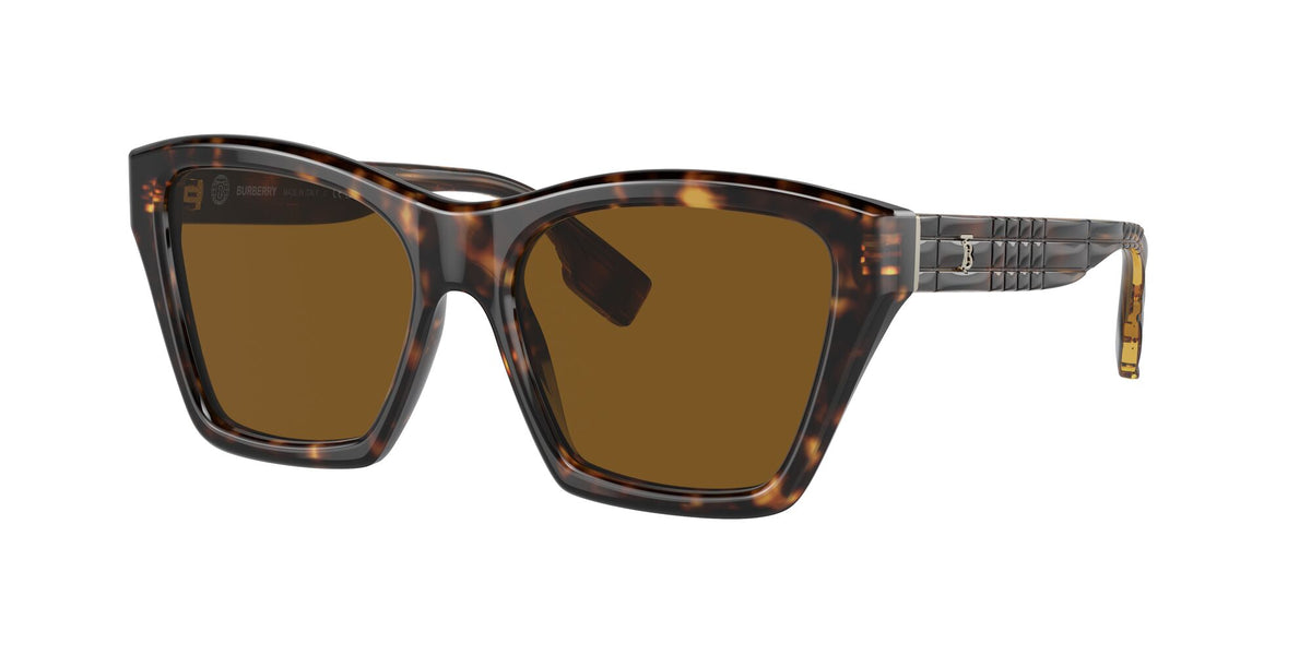 Burberry Arden 0BE4391 300283 54 Dark Havana 
Brown Polarised 54 
Cr39 
Acetate 
Molded