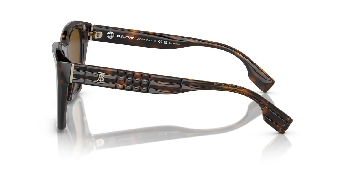 Burberry Arden 0BE4391 300283 54 Dark Havana 
Brown Polarised 54 
Cr39 
Acetate 
Molded