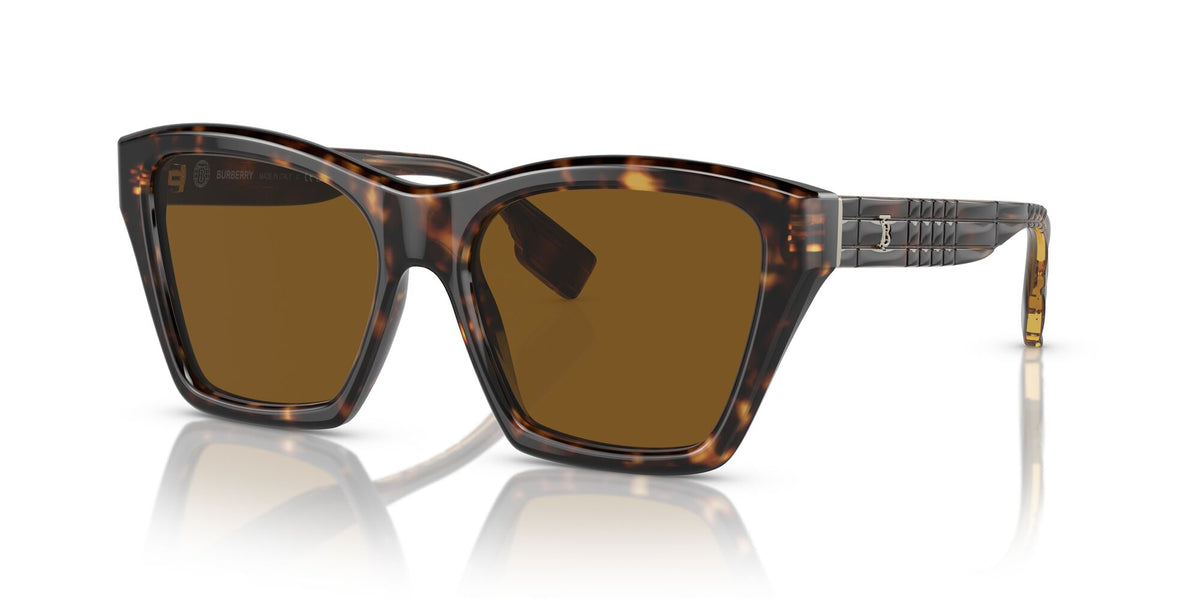 Burberry Arden 0BE4391 300283 54 Dark Havana 
Brown Polarised 54 
Cr39 
Acetate 
Molded