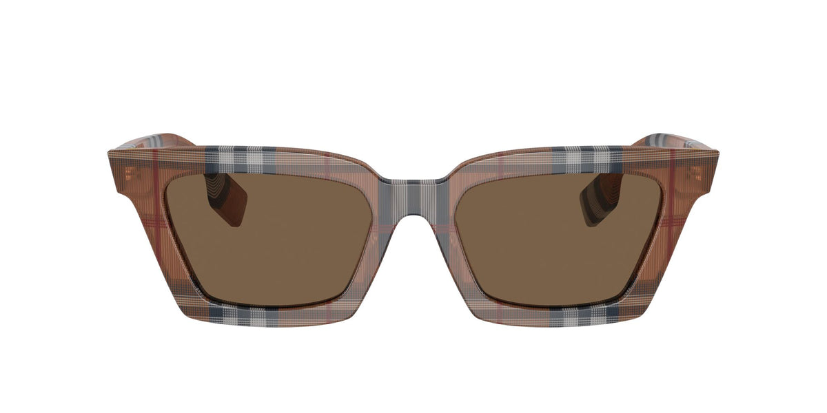 Burberry Briar 0BE4392U 396673 52 Check Brown / Dark Brown 52 / Polyamide Bio / Acetate / Acetate