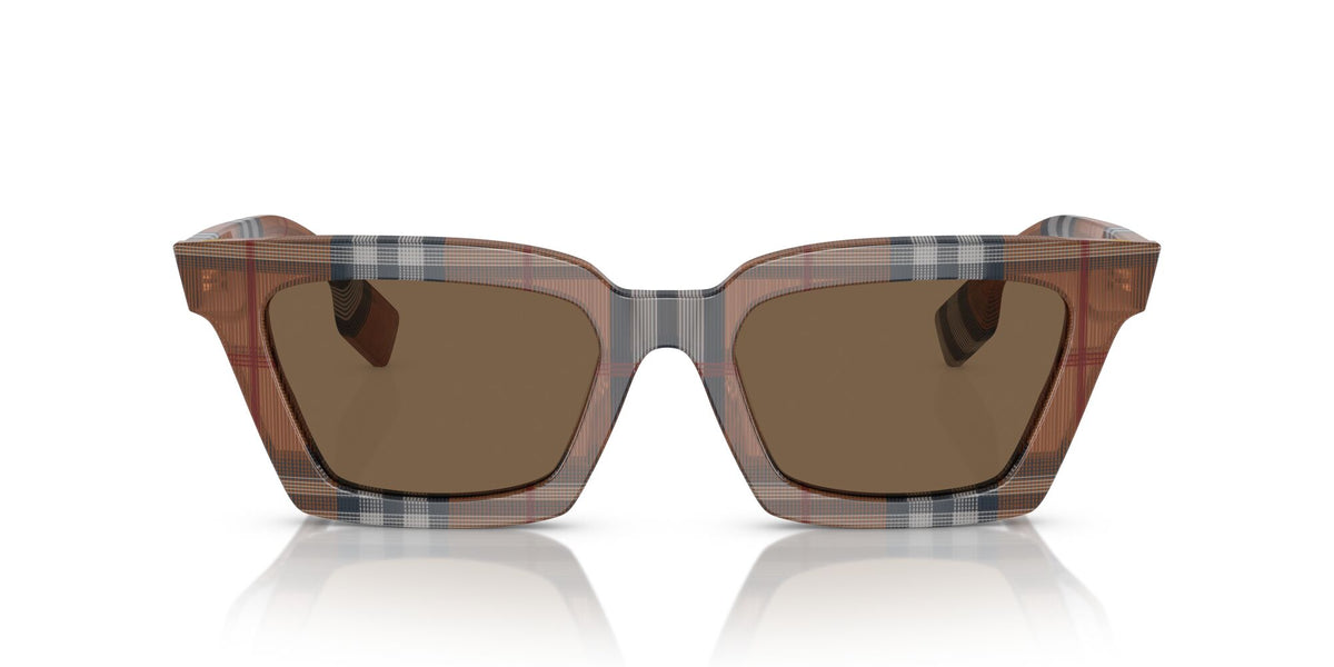 Burberry Briar 0BE4392U 396673 52 Check Brown / Dark Brown 52 / Polyamide Bio / Acetate / Acetate