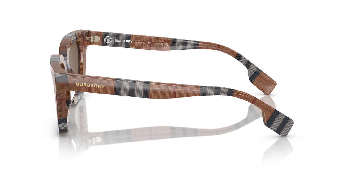 Burberry Briar 0BE4392U 396673 52 Check Brown / Dark Brown 52 / Polyamide Bio / Acetate / Acetate