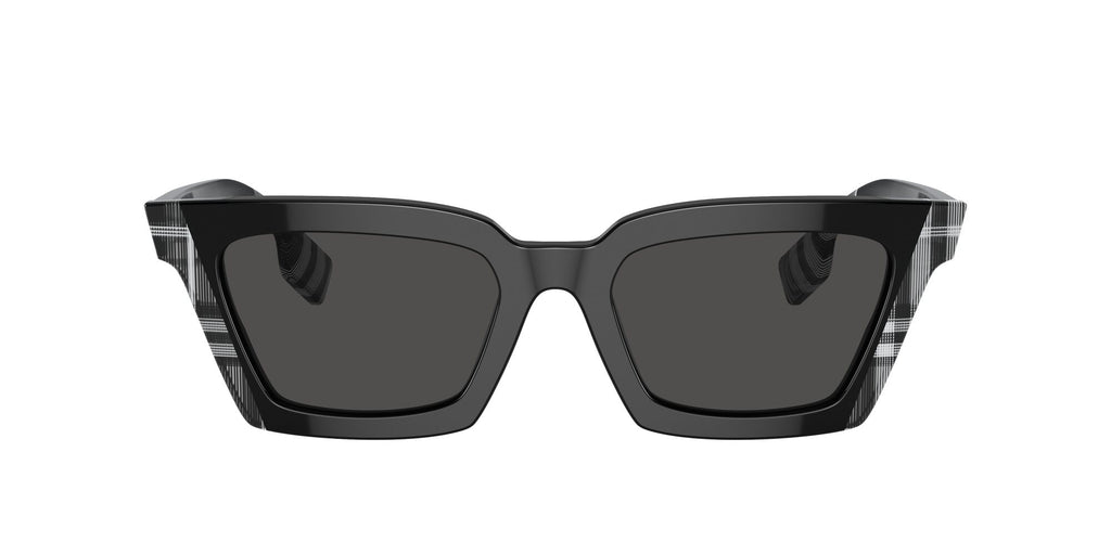 Burberry Briar 0BE4392U 405187 52 Black/Check White Black / Dark Grey 52 / Polyamide Bio / Acetate / Acetate
