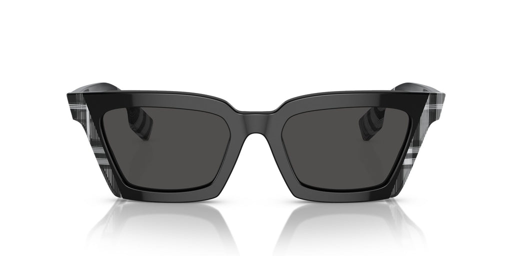 Burberry Briar 0BE4392U 405187 52 Black/Check White Black / Dark Grey 52 / Polyamide Bio / Acetate / Acetate