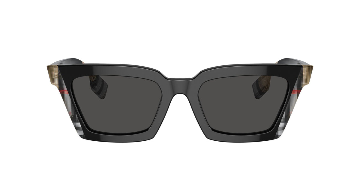 Burberry Briar 0BE4392U 405587 52 Black/Vintage Check / Dark Grey 52 / Polyamide Bio / Acetate / Acetate